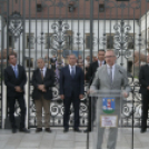 Esterházy-kastély kapujának átadóünnepsége