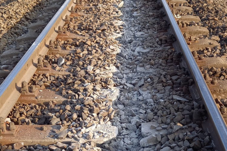 Vonatgázolás Pápánál!