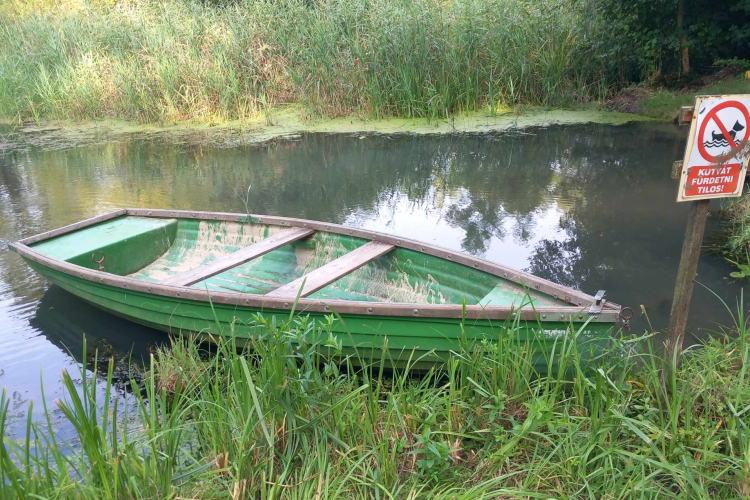 Tapolcafői Kertbarátkör: Vége a csónakázásnak az Örvény-tavon