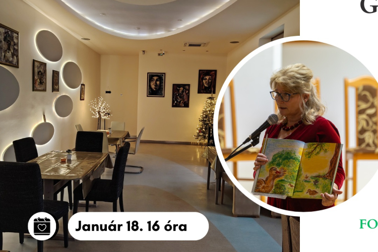 Nemesné Komár Andrea Vanda: Guszti és a szeretet útja – beszélgetős találkozás rövid történetekkel a Szomszédban