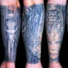 Biomechanikus tetoválások