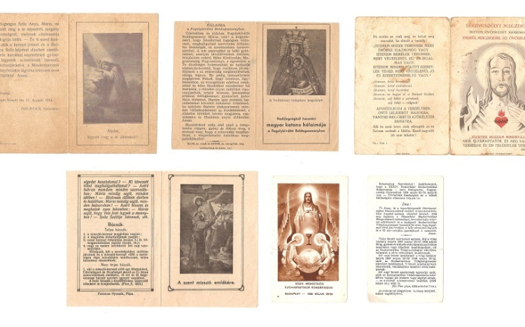 Öt kisnyomtatvány kapcsán 