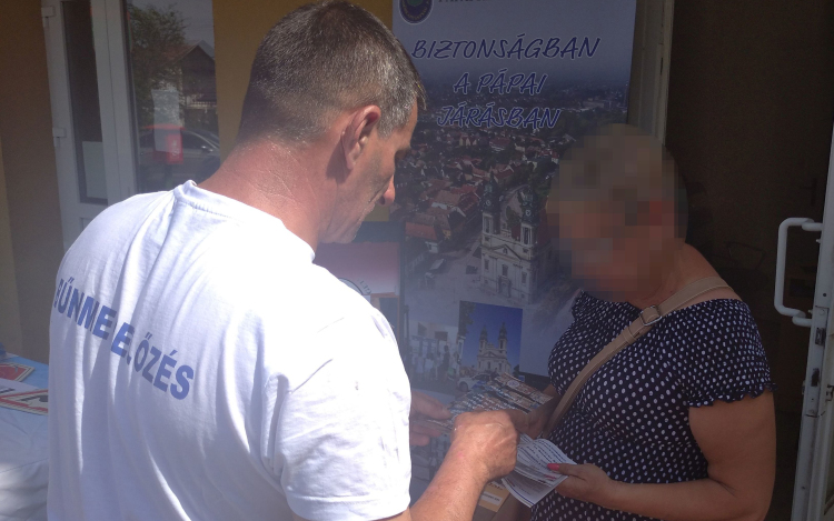 Nyári prevenciós kitelepülések Pápán