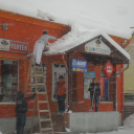 40 cm hó Pápán - 2013