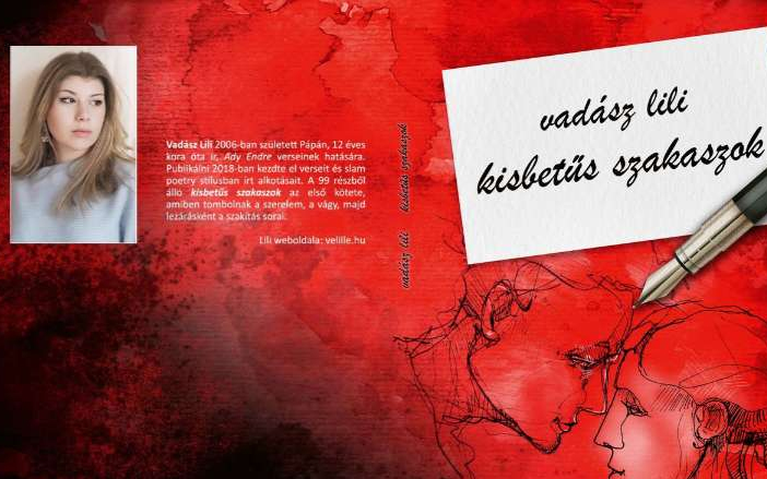 »Ahhoz, hogy elfelejtselek, egy egész életet kéne írnom.« - írja Vadász Lili a kisbetűs szakaszok című verses kötetében