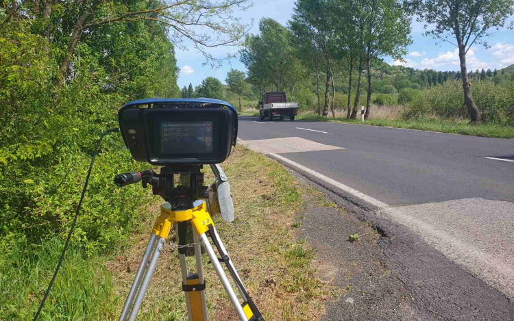 551 gyorshajtó egyetlen hét alatt