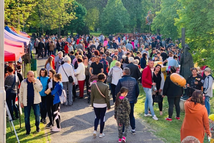 Majális az Erzsébet ligetben