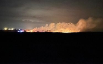 Nádastűz: Négy város tűzoltói fékezték meg a lángokat