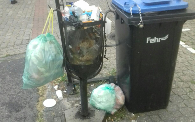 Nem az utcai szemetesben van a helye a lakásban keletkezett hulladéknak!