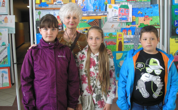 Rajzpályázat díjkiosztó Pápán