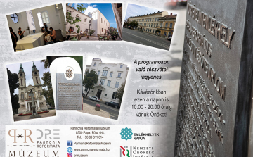 A Pannonia Refomata Múzeum is csatlakozik az Emlékhelyek Napja kezdeményezéshez