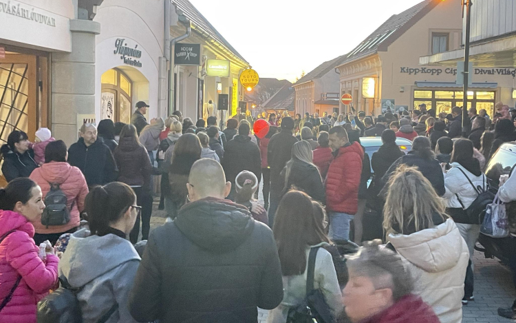 Forgatag a belvárosban!