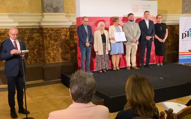 Az ICOM Magyarország különdíját vehette át a pápai Pannonia Reformata Múzeum