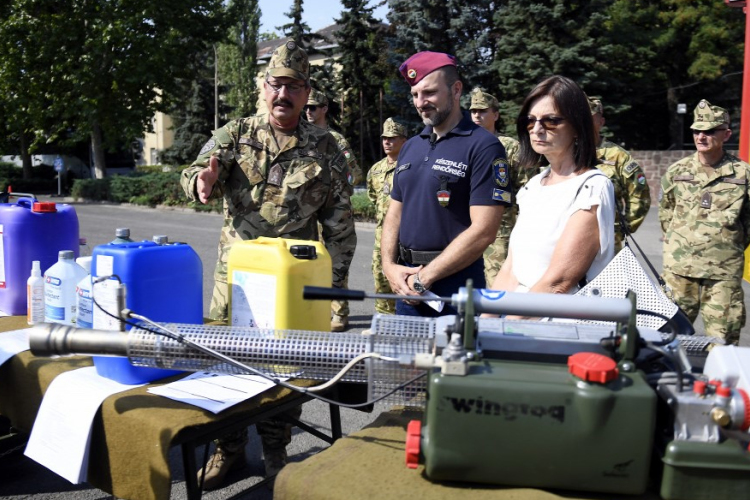 Bemutatták a járványügyi bevetési egységet