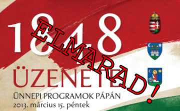 Havazás - Pápán elmaradnak a rendezvények, Kövér László lemondta programját