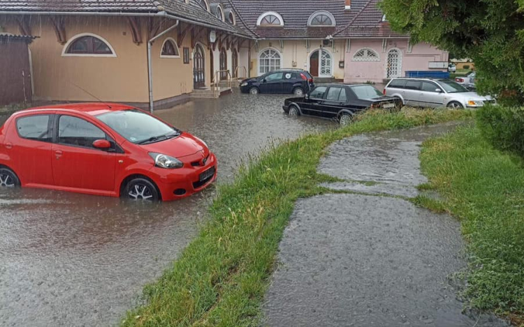 Képeken a pápai özönvíz