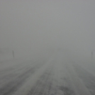 Hófúvás Pápa környékén