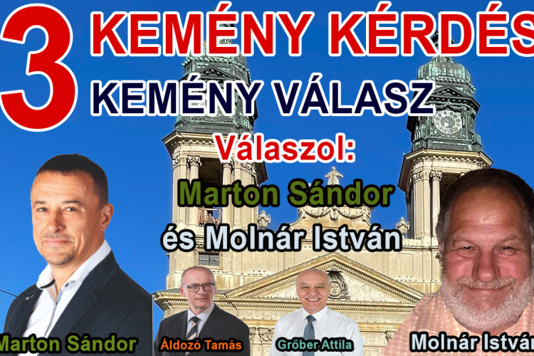 3 Kemény Kérdés: Marton Sándor és Molnár István válaszol!