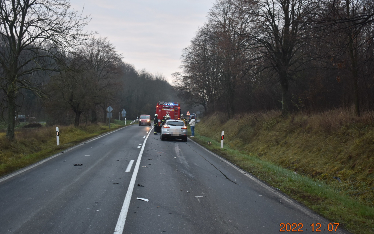 Két autó is megsérült egy vad elütése miatt a 83-ason