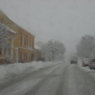 40 cm hó Pápán - 2013