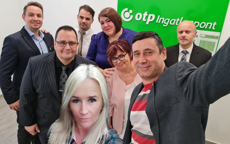 Országos élmezőnyben az OTP Ingatlanpont pápai irodája