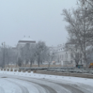 Havazás Pápa Belvárosában