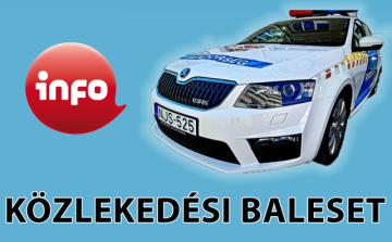 Motoros baleset Farkasgyepűnél