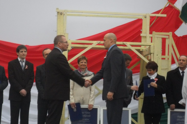 Március 15-i megemlékezés 2014 - Pápa