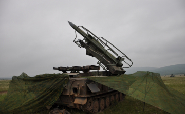 Gyakorlatozik a győri légvédelem