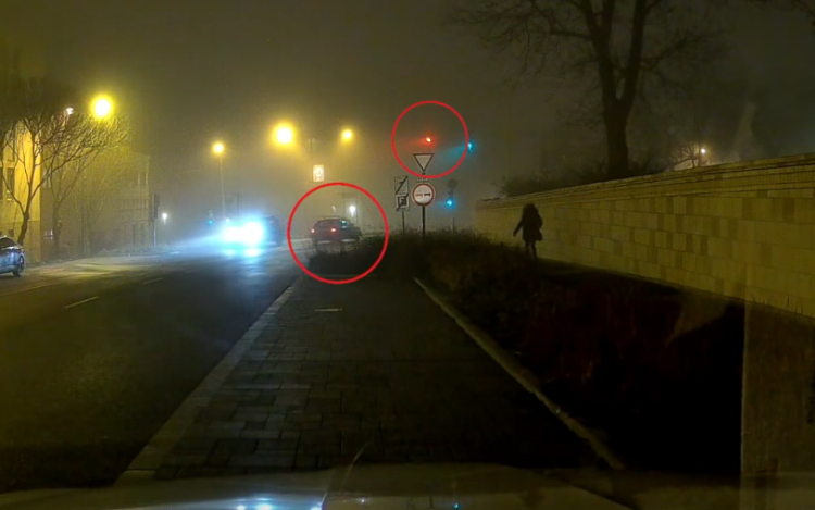 Átment a piroson, lekapcsolták - Videó