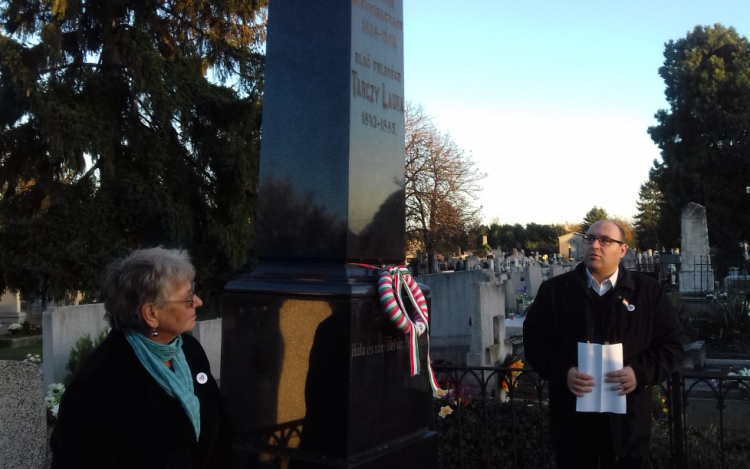 Tisztelgés Perlaky Géza emléke előtt