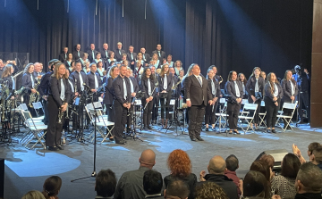 A Pápai Fúvósok fergeteges koncertje indította el a 2023-as évet