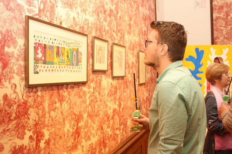 Megnyílt Henri Matisse kiállítása a pápai Esterházy-kastélyban