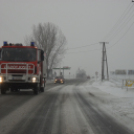 Hófúvás Pápa környékén