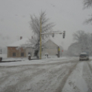 40 cm hó Pápán - 2013