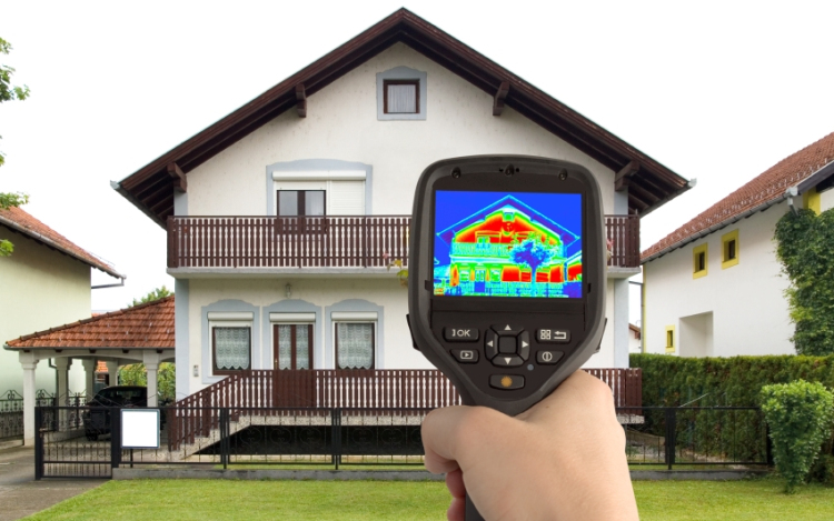 Hőkamera használata az épület diagnosztikában