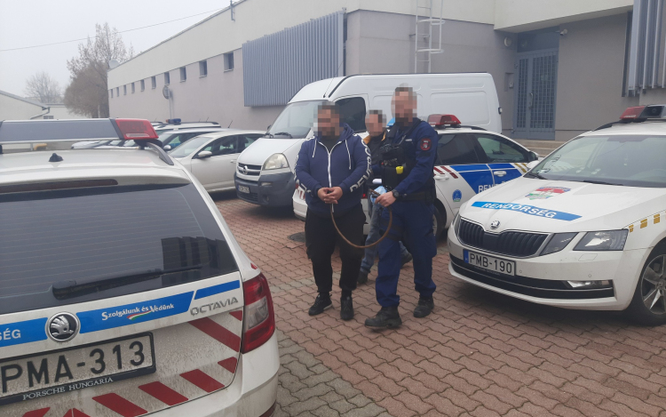 A pápai bűnszervezet két tagját tartóztatták le