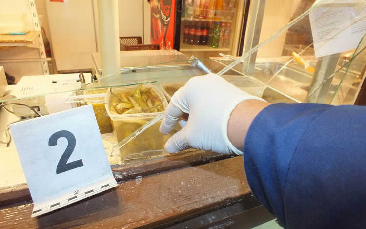 Betört a pápai pecsenyesütőbe, a rendőrök elfogták