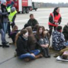 Vészhelyzeti Gyakorlat a pápai Bázisrepülőtéren