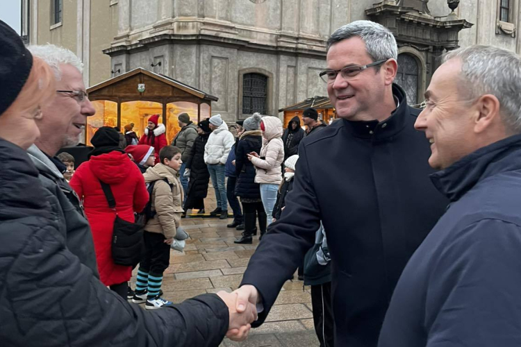 A pápai adventi forgatagban járt Takács Péter
