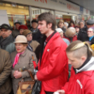 Mesterházy Attila Pápán kampányolt