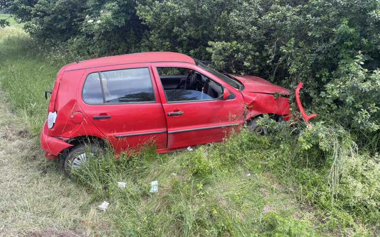 Baleset Pápa és Nagygyimót között 