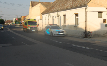 Lezárt nyomozás: Egy személygépkocsi kerékpárral ütközött