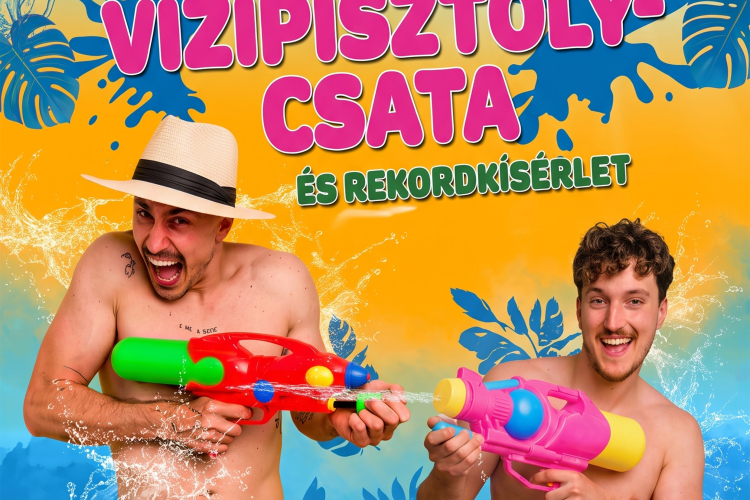 Országos Vízipisztolycsata - Pápa