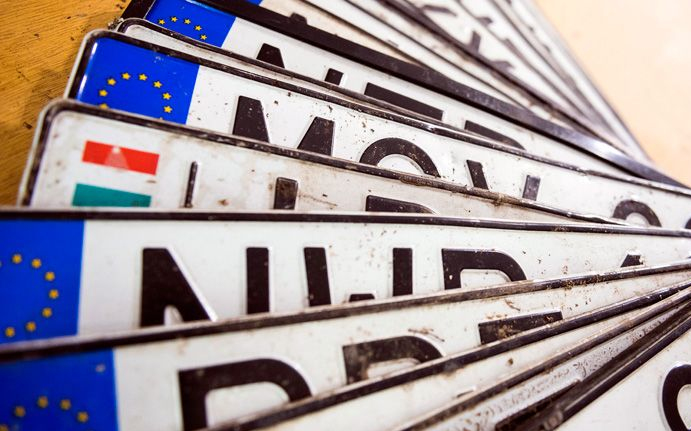 Rendszámot cserélt, de lebukott…