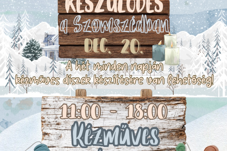 Kézműves gyertyavásár a Szomszédban