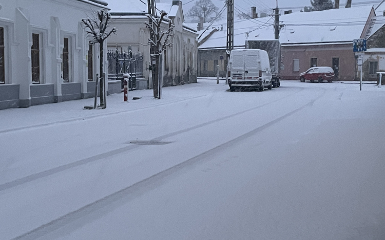 Havas tájra ébredtünk 