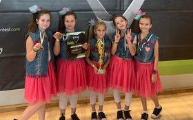 Díjat nyertek a pápai balettosok