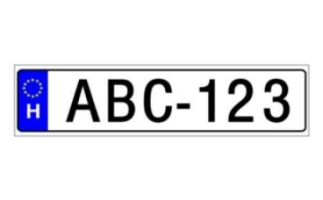 Jogosulatlan rendszám használat