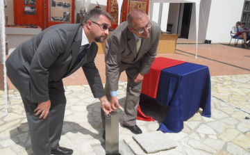 Időkapszulát helyeztek el Pápa Város Napján